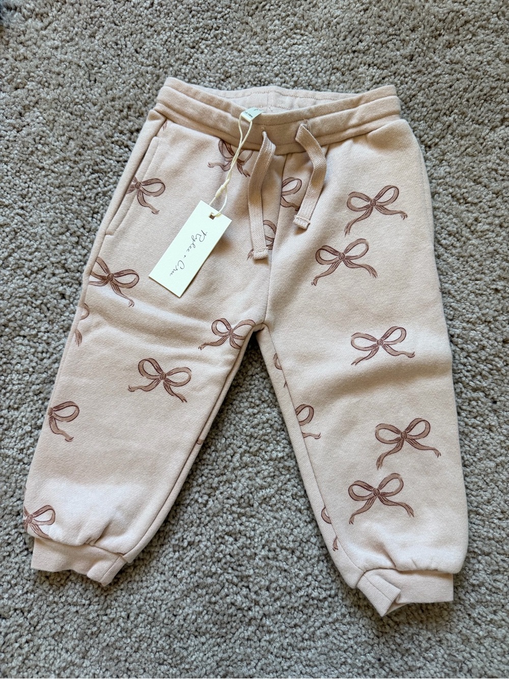 Rylee + Cru Bow Sweatpants